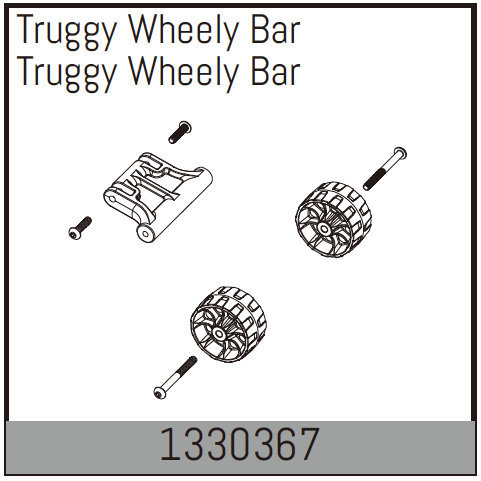 Absima Truggy Wheely Bar 1330367