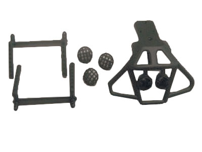 Amewi HBX EVO 4M / 4T Body Posts + Bumper 12607