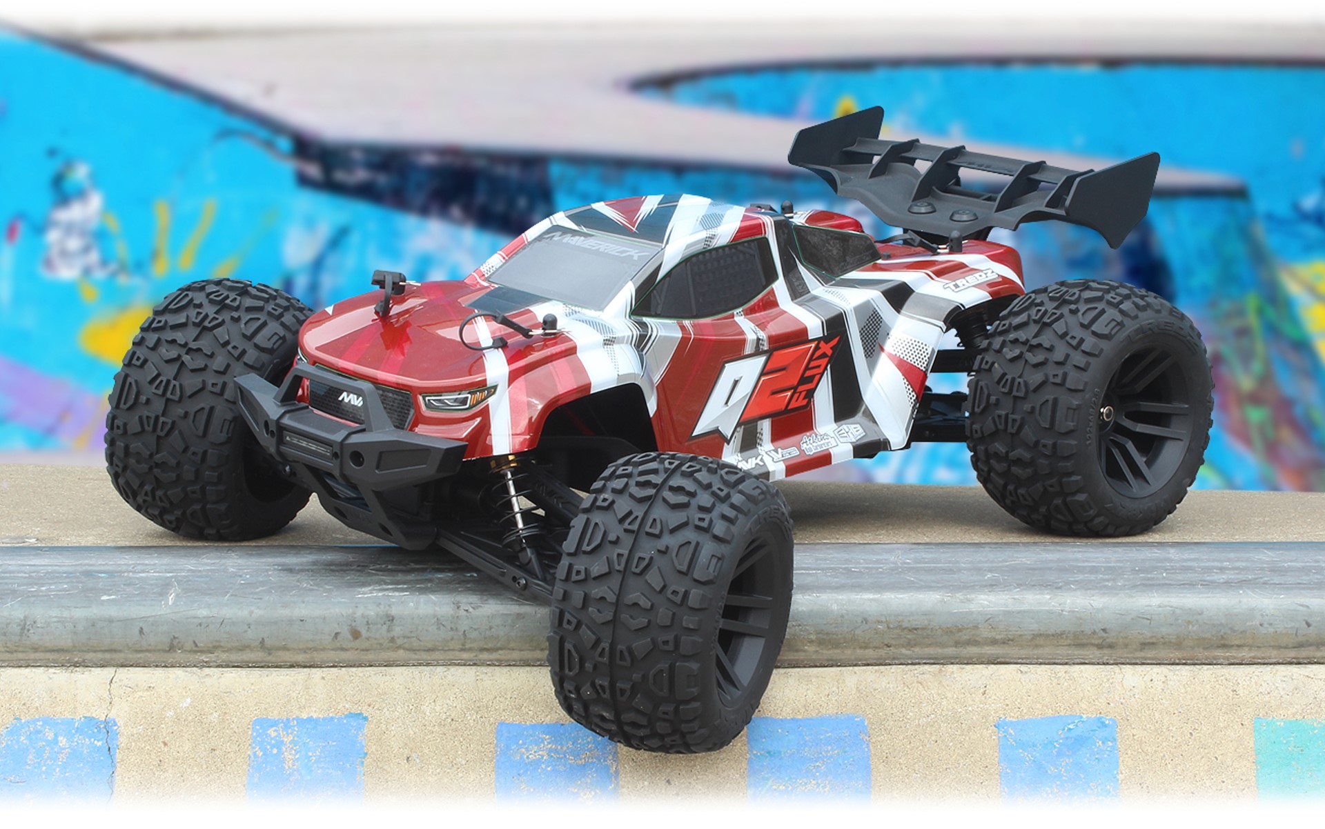 Maverick Quantum2 XT Flux Rot RTR 1/10 Brushless Stadium Truck 150407 - Abbildung 7
