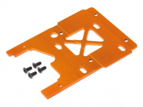 HPI Motorplatte 2.5mm (7075/Orange/Savage X) 105896