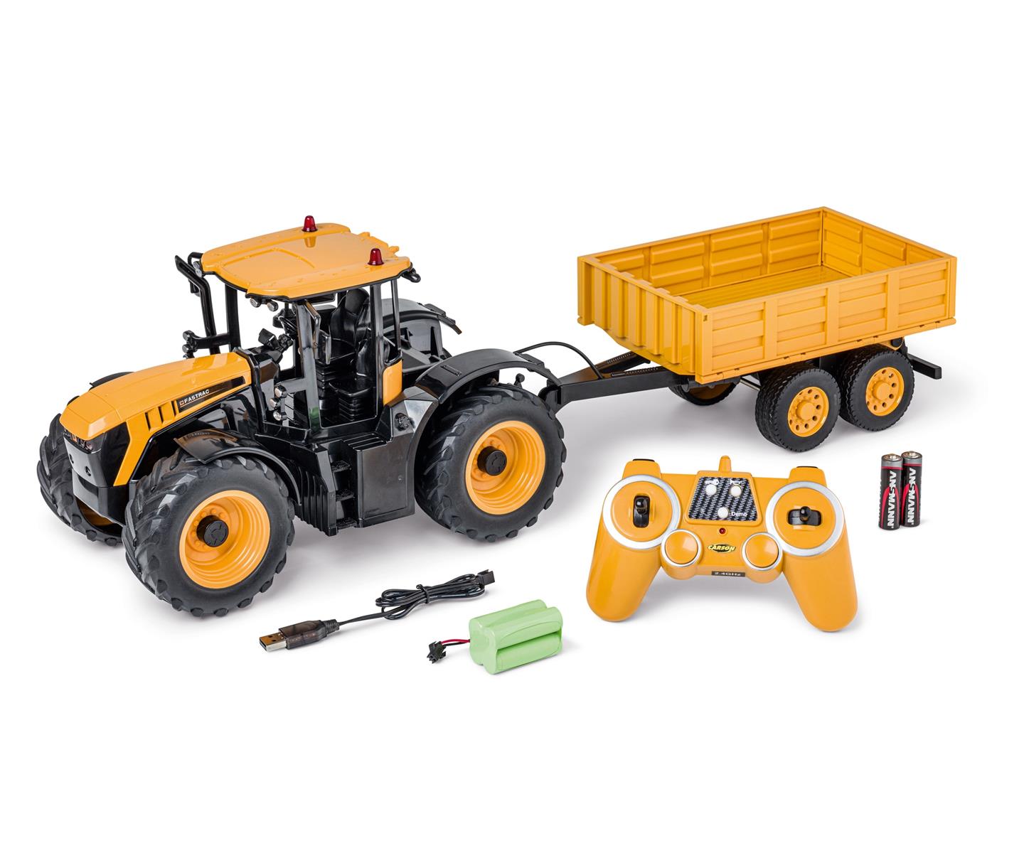 Carson 07654 1:16 RC Traktor JCB m.Häng. 2.4G 100%RTR 500907654 - Abbildung 1