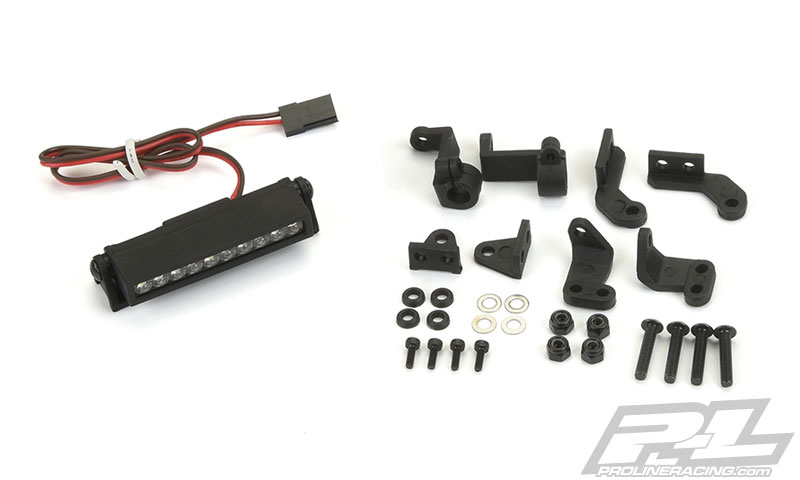 Pro-Line 2Zoll Super-Helle LED Light-Bar-Kit 6 - 12V gerade für Rock Crawler, Rock Racers, 1:8 & 1:10 Monstertrucks 6276-00 - Abbildung 3