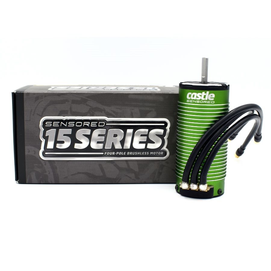 Castle Motor Sensor Inrunner 4-polig 1520-1650KV V2 1/8-1/6 CC060-0115-00