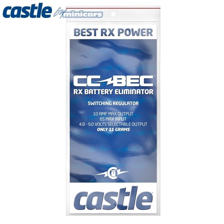 Castle BEC 10A PEAK 25V MAX INPUT SBEC 010-0004-00