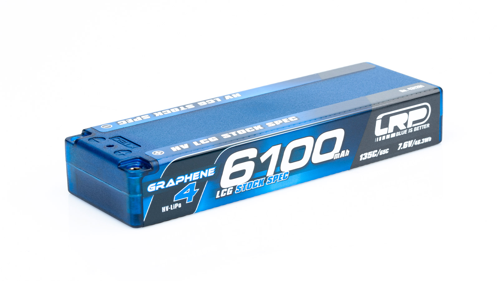 LRP HV LCG Stock Spec GRAPHENE-4 6100mAh Hardcase Akku 7.6V LiPo 135C / 65C