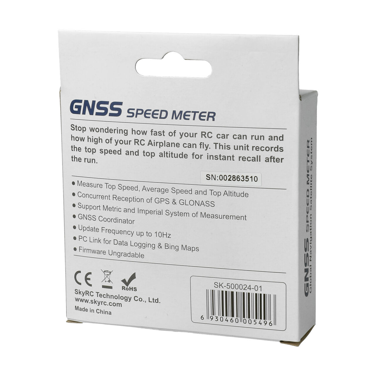 SkyRC GPS Geschwindigkeits Messgerät SK-500024-01 - Abbildung 5