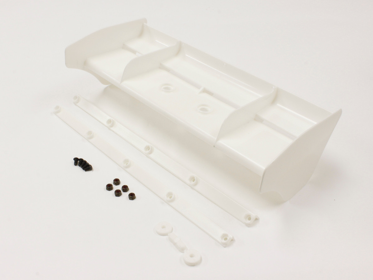 Kyosho HECKSPOILER 1:8 INFERNO MP9 TKI4 - NYLON - WEISS IF491W