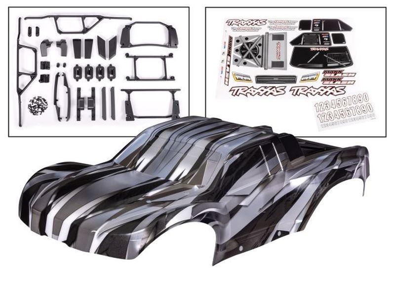 Traxxas Karosserie Maxx Slash ProGraphix mit Aufkleber (benötigt Hintergrundbemalung) 10211X - Abbildung 1