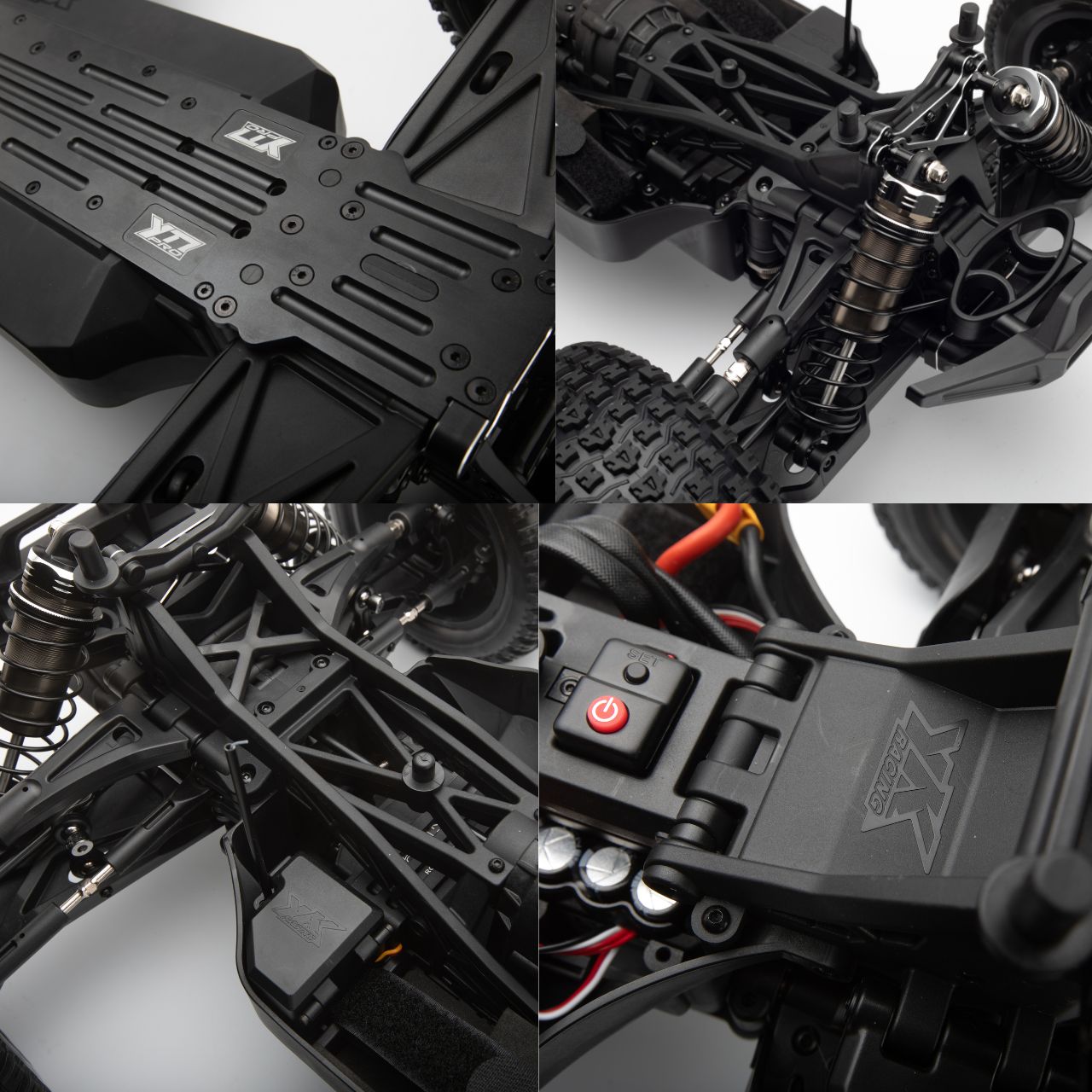 Yikong YT7 Pro BATTLEMANN 1/7 Truggy 4WD Brushless Matt Schwarz YK9071A - Abbildung 7