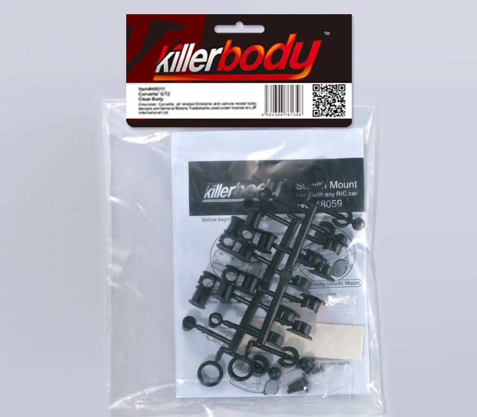 Killerbody KB48059 Karosseriesteher No-Hole Karosseriehalter ohne Bohren - Abbildung 2
