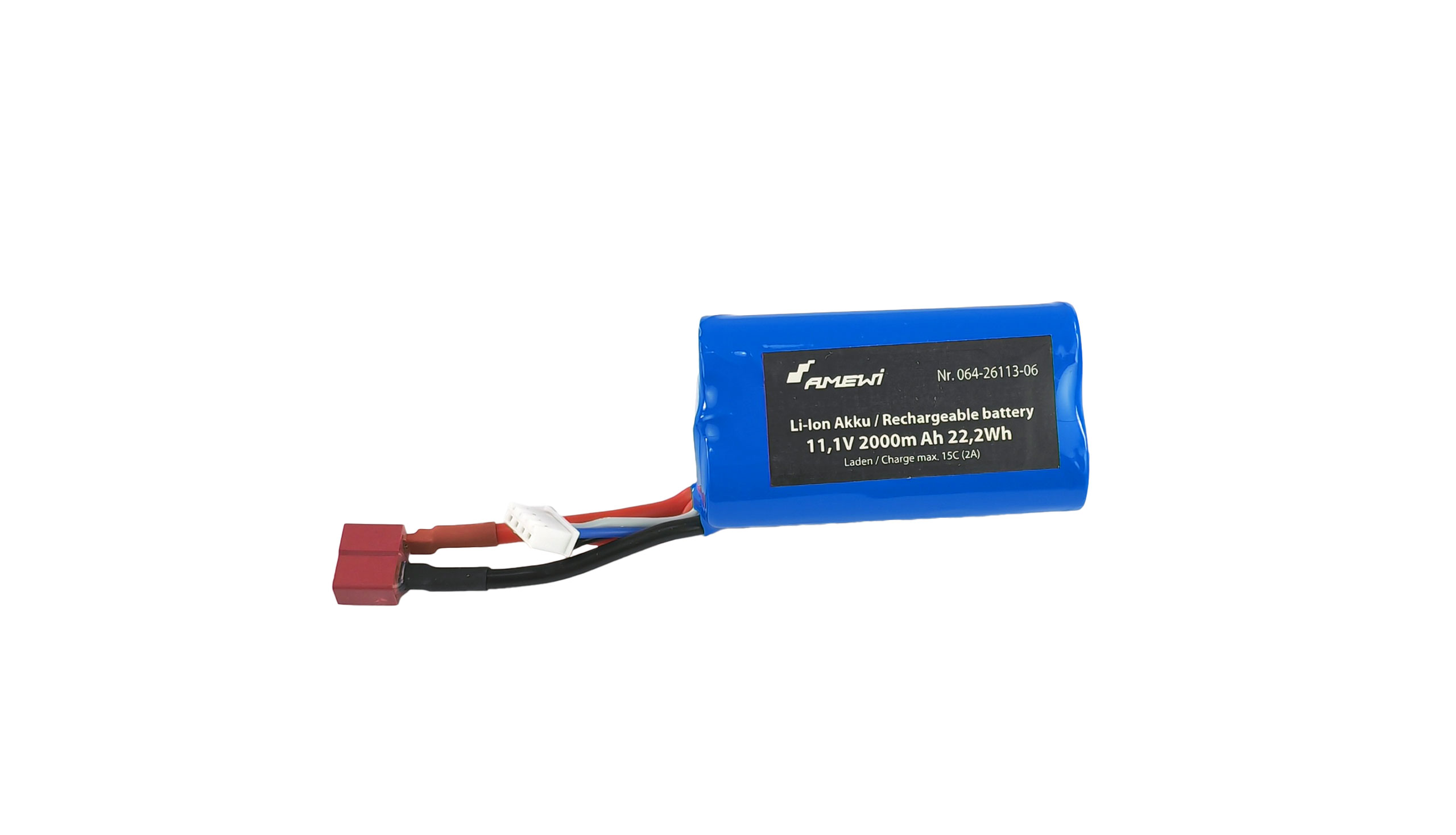 Amewi Li-Ion Akku 3S 11,1V 2200mAh, T-Stecker 26113-06