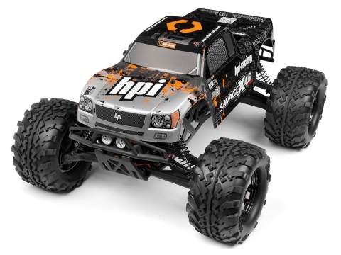 HPI Nitro GT-3 Truck Karosserie (Silber/schwarz) 109883