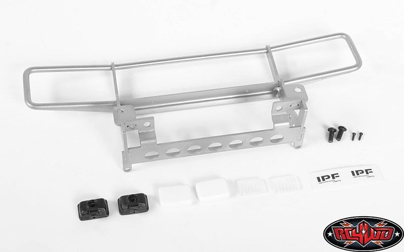 Ranch Front Grille Guard W/Lights for TraxxasTRX-4 79 Bronco VVV-C0507