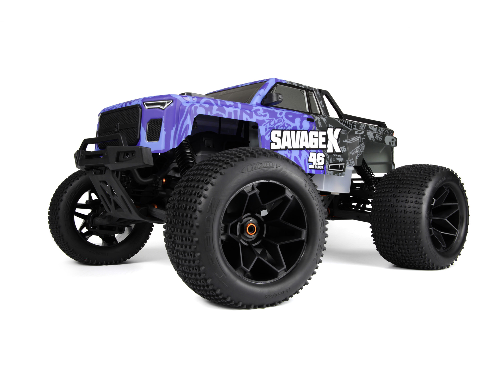 HPI Racing Savage X 4.6 GT-6 Blau Nitro Monstertruck 160585 - Abbildung 1