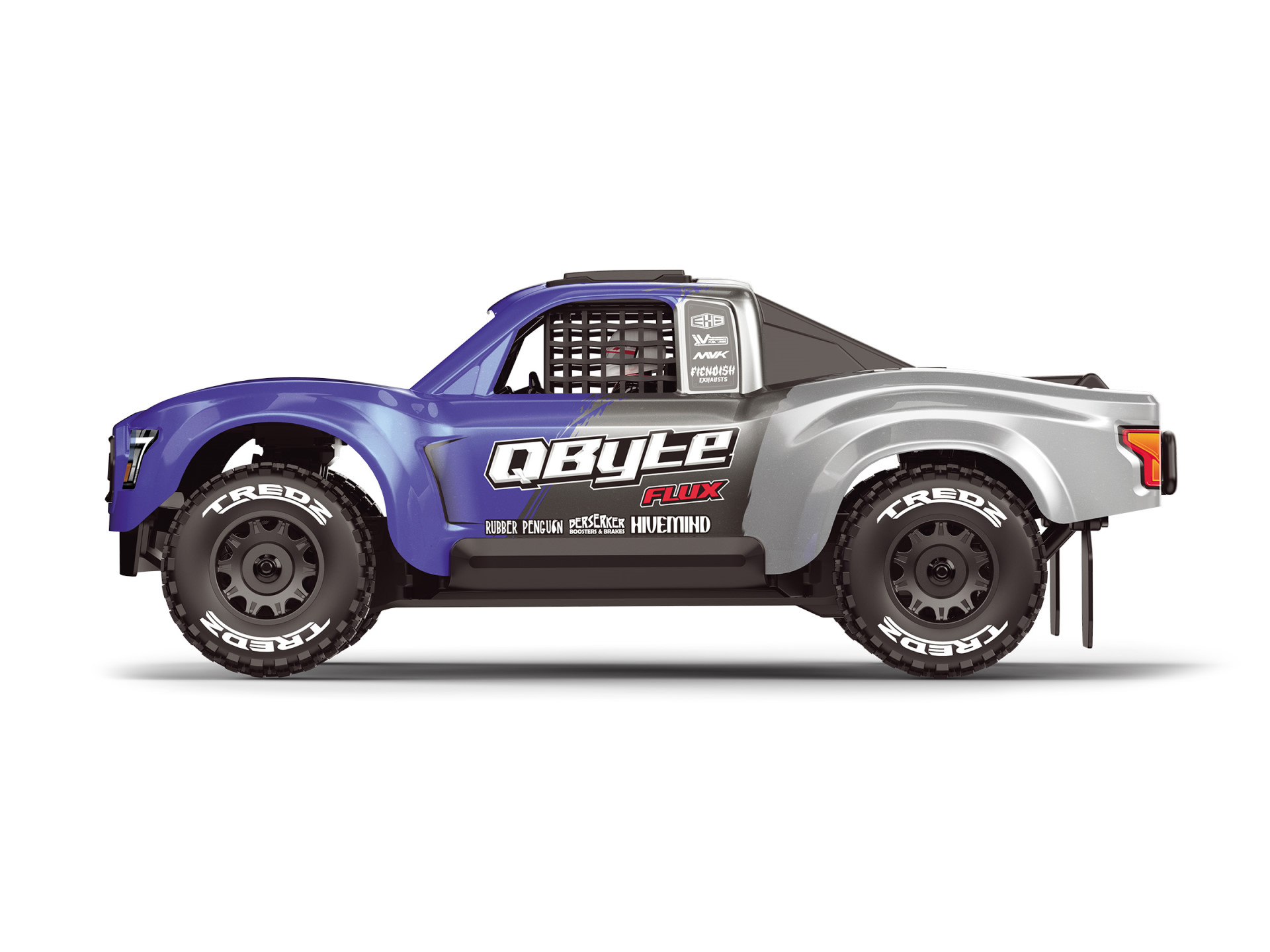 Maverick QByte SC Flux 1/12 Brushless Short Course Truck Blau MV151200 - Abbildung 3