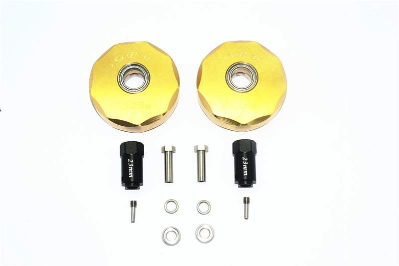 GPM Messing Radachsengewicht mit Hex +23mm (225g) Traxxas Traxxas4 G500