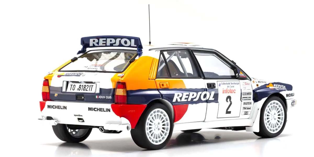 Kyosho 1:18 Lancia Delta HF Integrale Evoluzione Repsol 1993 Nr.2 08348J - Abbildung 2