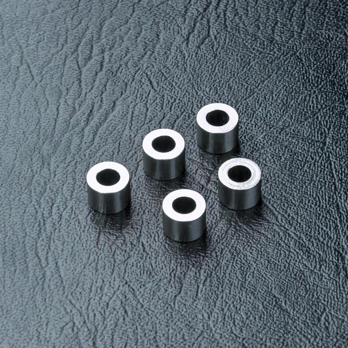 820011S Distanzbuchse Alu 3x5.5x4.0mm silber