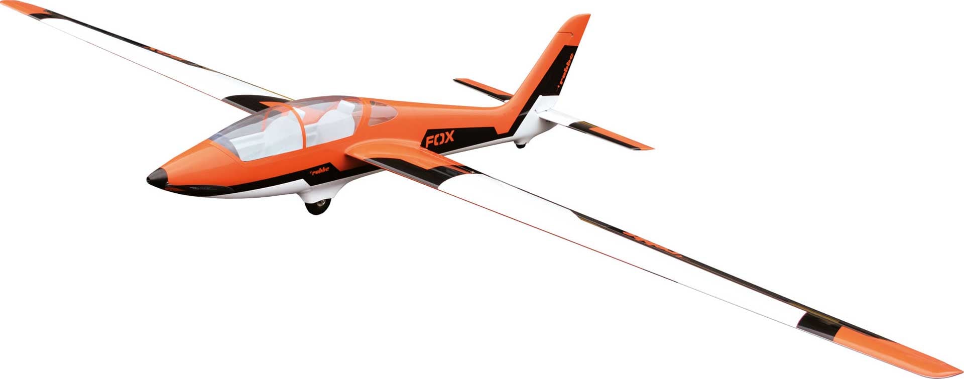 Robbe MDM-1 FOX 3,5m Elektro PNP Voll GFK/CFK lackiert Orange Kunstflug Segelflugzeug 2661