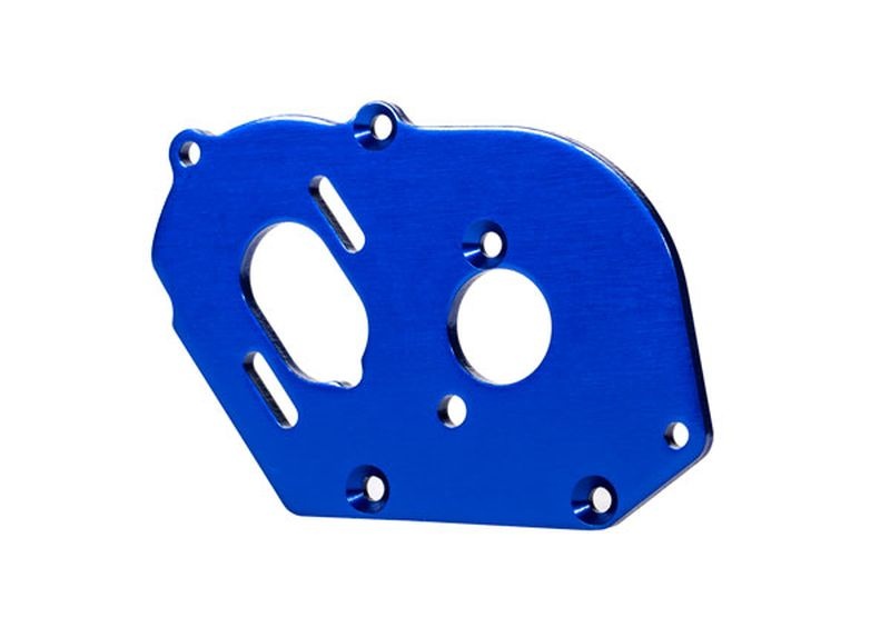 Traxxas Motorplatte Alu blau 3,2mm 9490