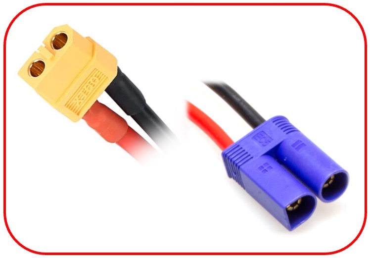Absima Ladekabel XT60 passend für EC5 15cm 3040054