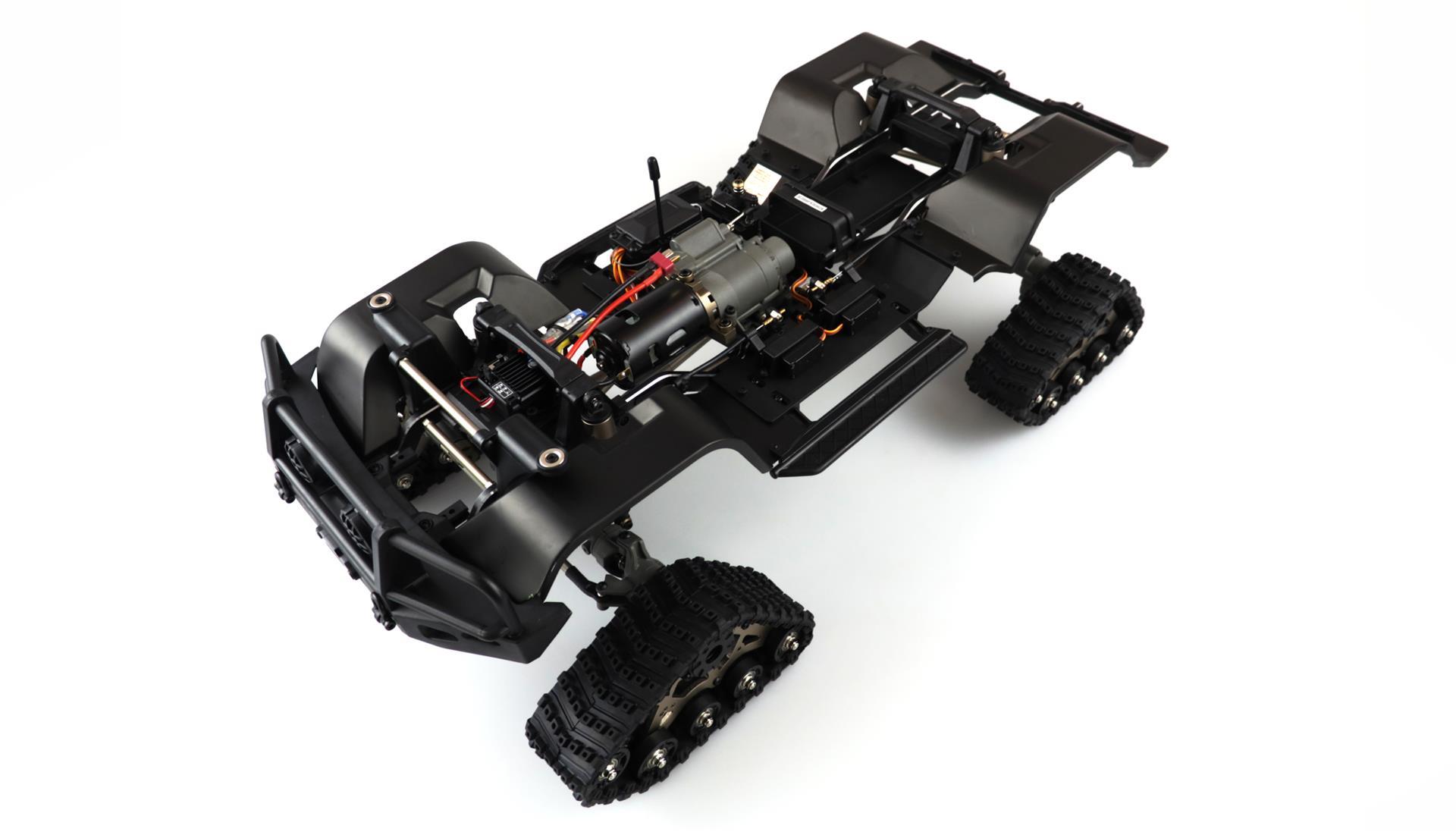 Amewi AMXRock RCX8PT Scale Crawler Pick-Up 1:8, RTR grün 22473