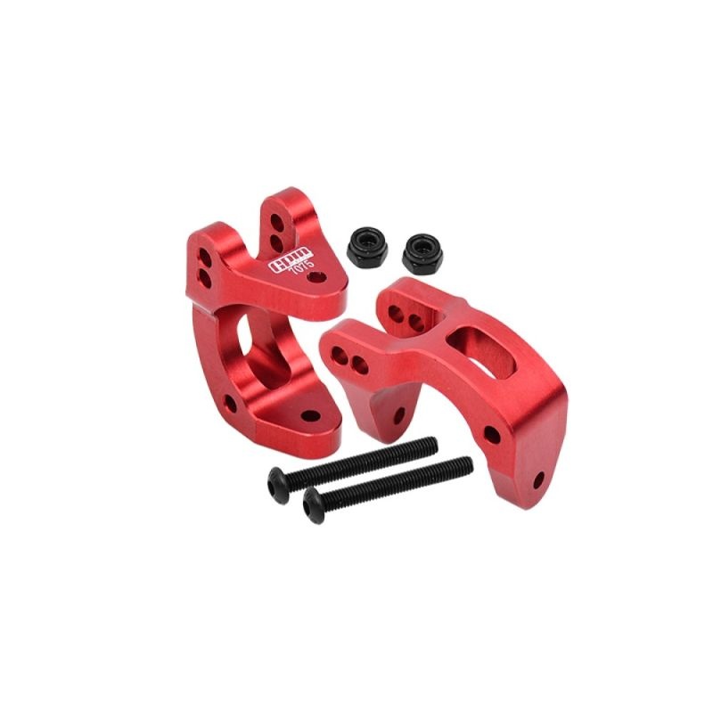 GPM Alu C-Hub vorn rot ARRMA 1/10 Gorgon 4X2 Vorteks Fury Quake 223S MGO019R