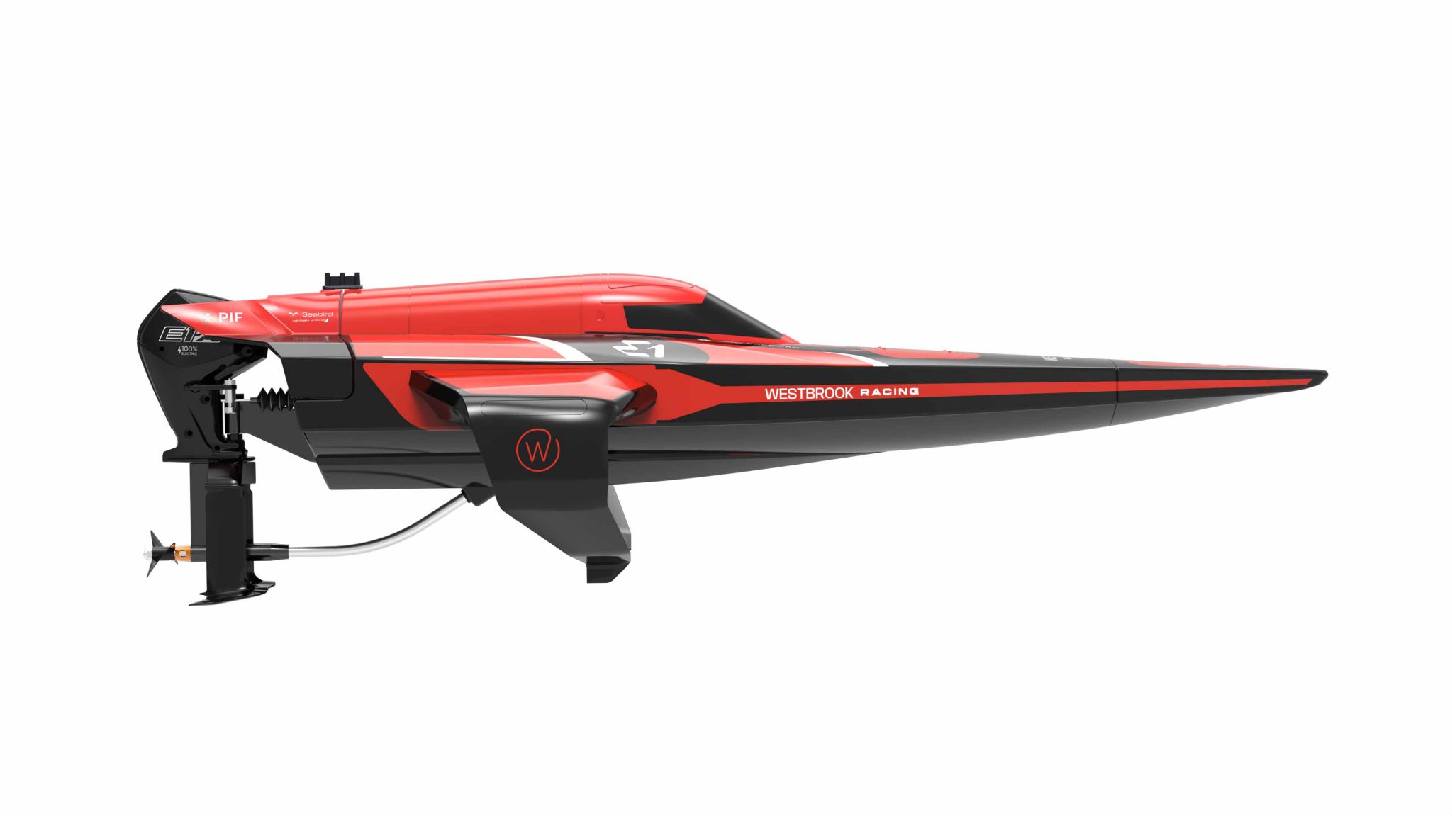 Joysway E1 Racebird Hydrofoil Boat Team Westbrook 1/14 Rennboot RTR 8608WESTBROOK - Abbildung 5