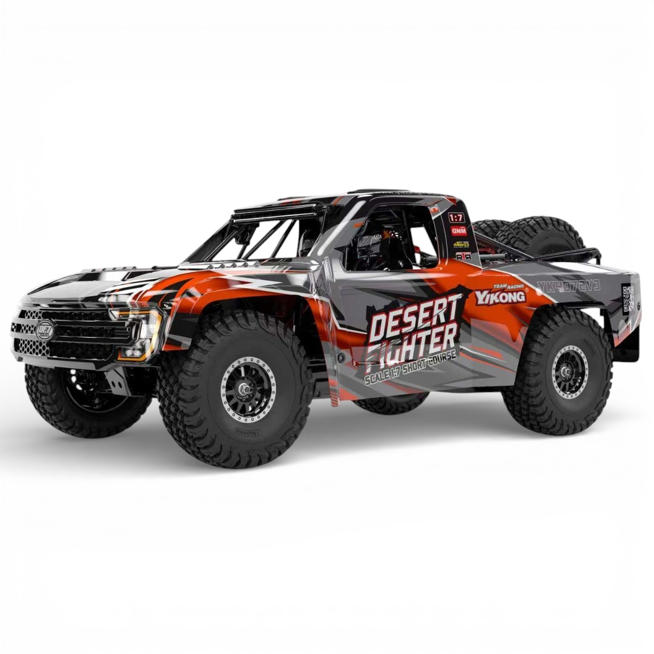 Yikong DF7 V3 Desertfighter 1/7 Short Course Rot Desert Truck YK4072B - Abbildung 1