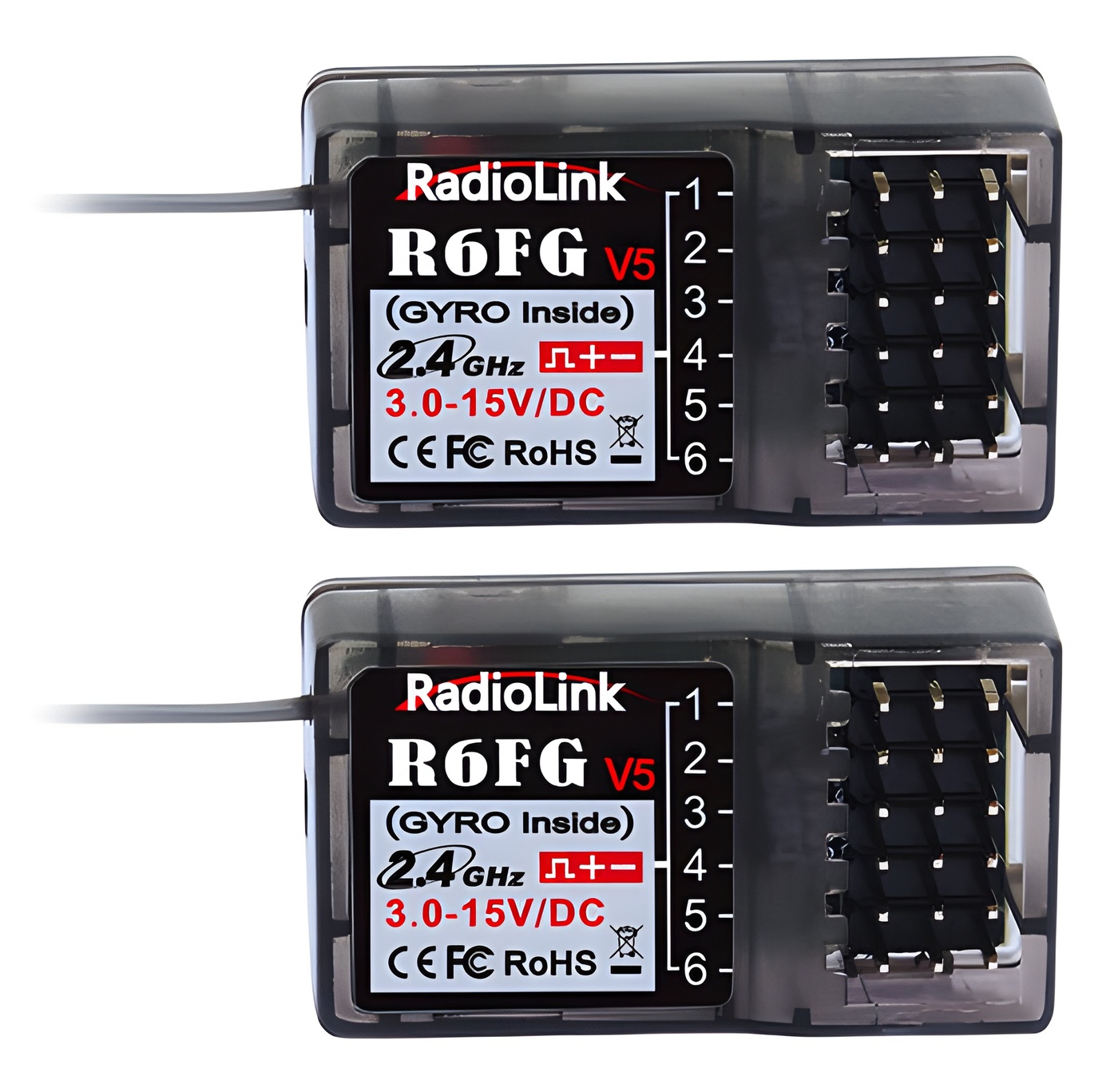 RadioLink RC4GS V3 RC Sender mit 2x R6FG Empänger RC4GS-1