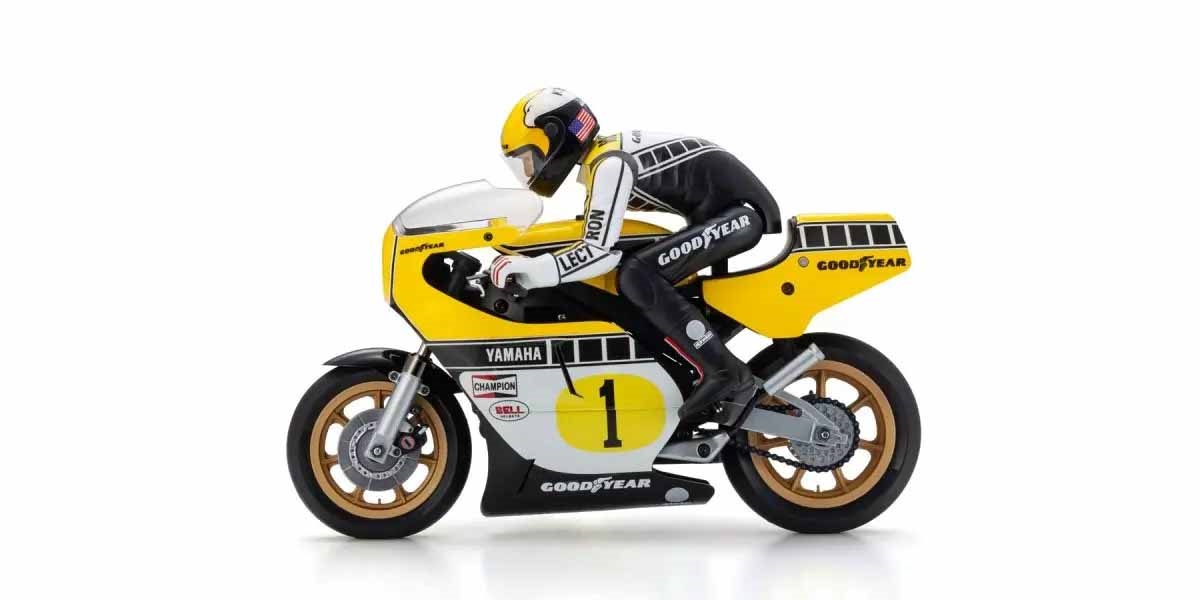 Kyosho Motorrad Hanging On Racer Yamaha YZR500 1978 1:8 Kit 34936B - Abbildung 4