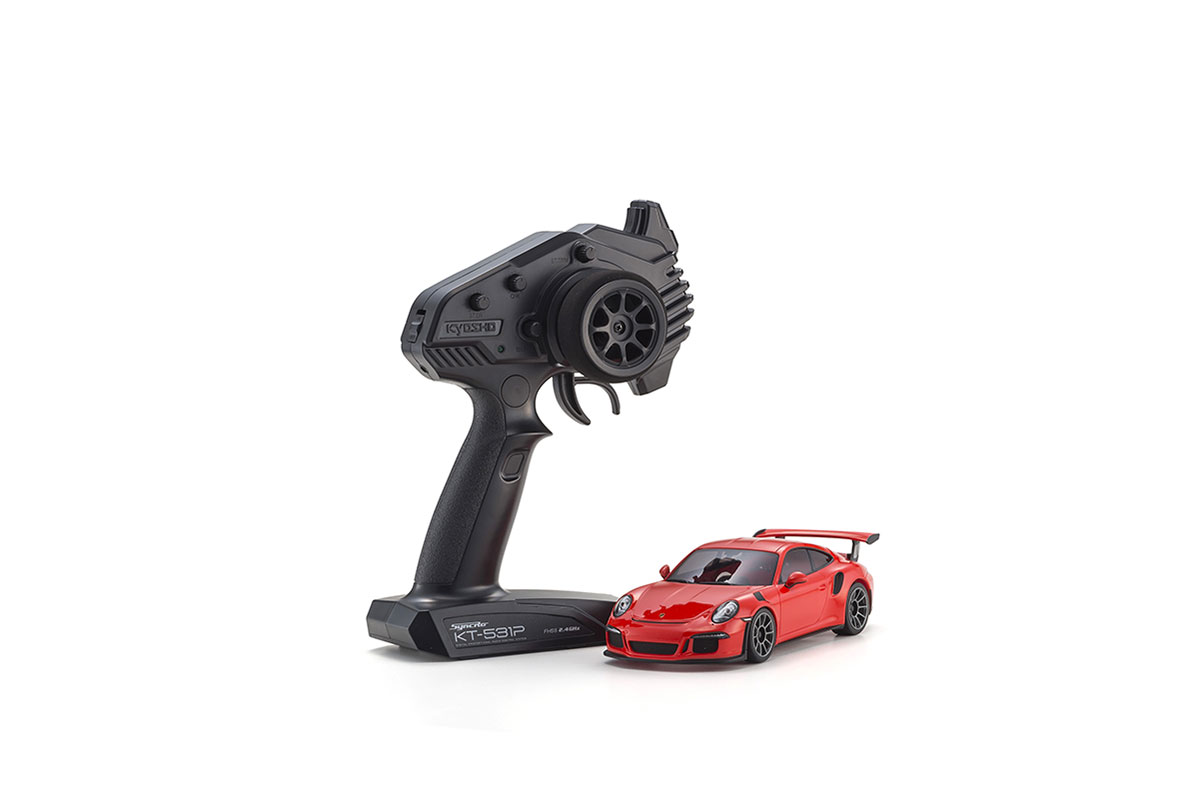 Kyosho Mini-Z MR04 RWD Porsche 911 GT3 RS Orange (N-RM/KT531P) 32358OR - Abbildung 3