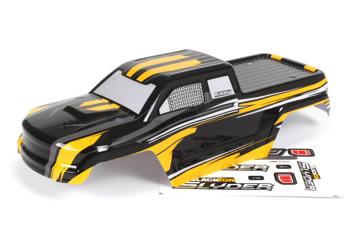 BLACKZON Slyder MT Body (Black/Yellow) 540258