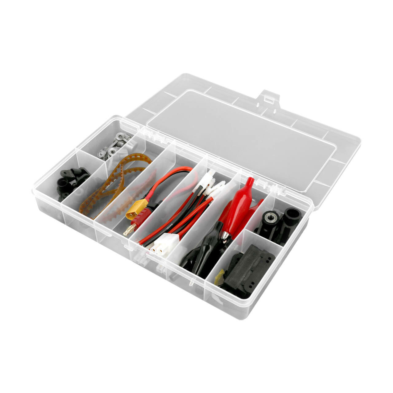 Robitronic Sortierkasten 8 Fächer fix 208x119x33mm R14031