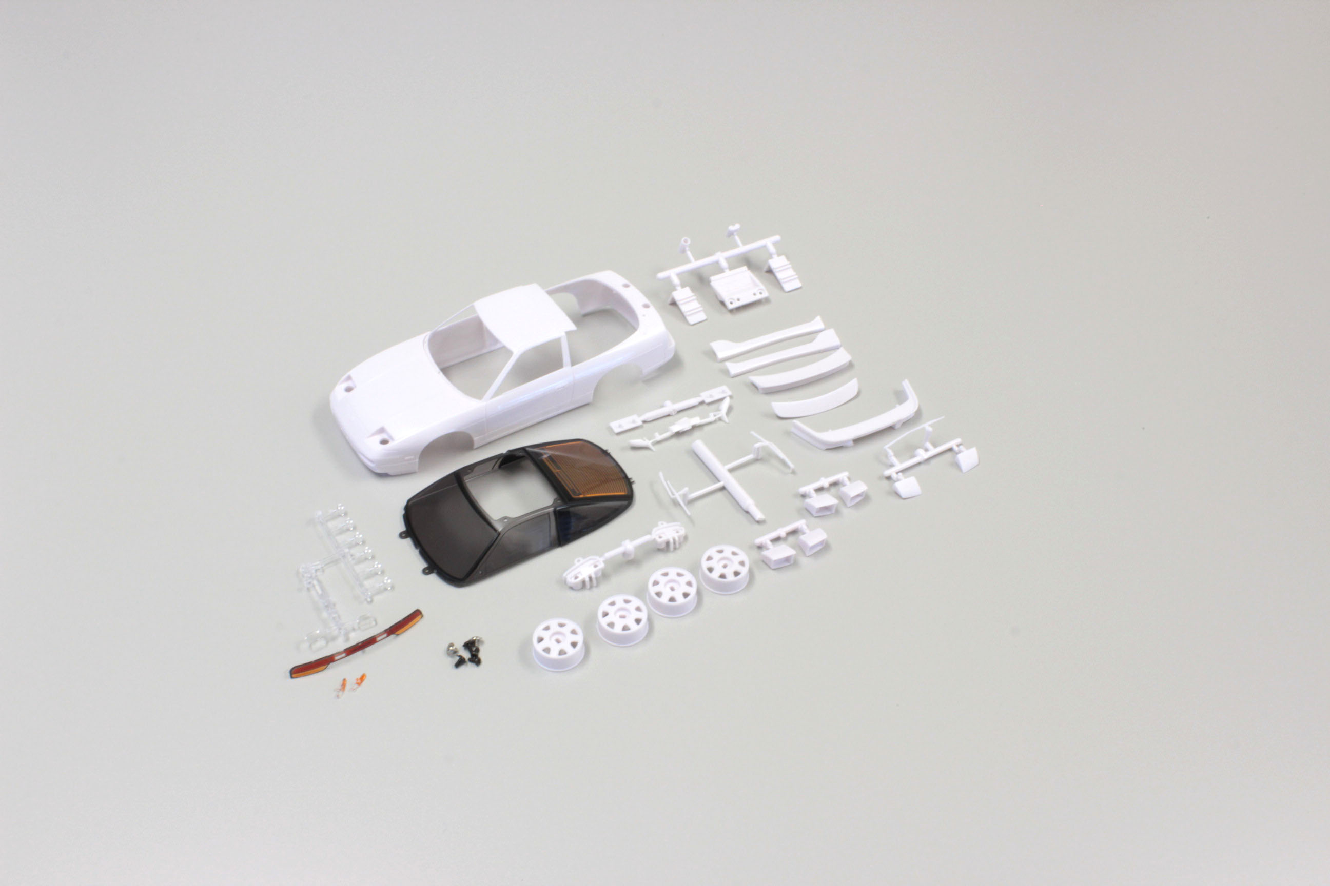 Kyosho KAROSSERIE MINI-Z NISSAN 180SX + FELGEN 4WD O. L. MZN179 - Abbildung 1