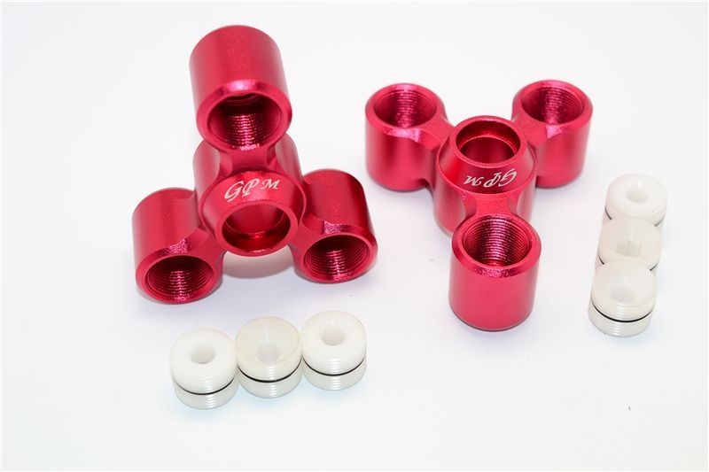 GPM Alu Radträger hinten rot ARRMA Nero 6s MAN022R