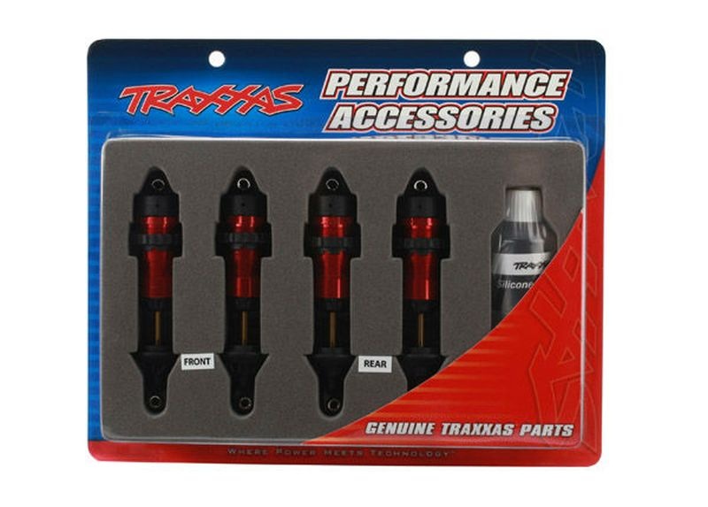 Traxxas GTR Dämpfer (rot) (4) 5460R