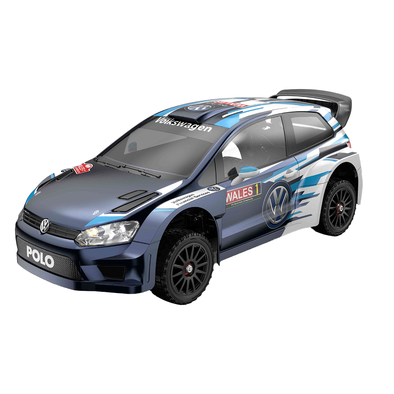MJX Hyper GO 1/10 Volkswagen Polo R WRC 4WD 10304 - Abbildung 1