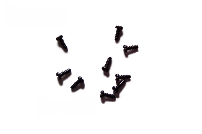 GreenRC Schrauben Rundkopf selbstschneident 2,6x7mm (10) - Abbildung 1