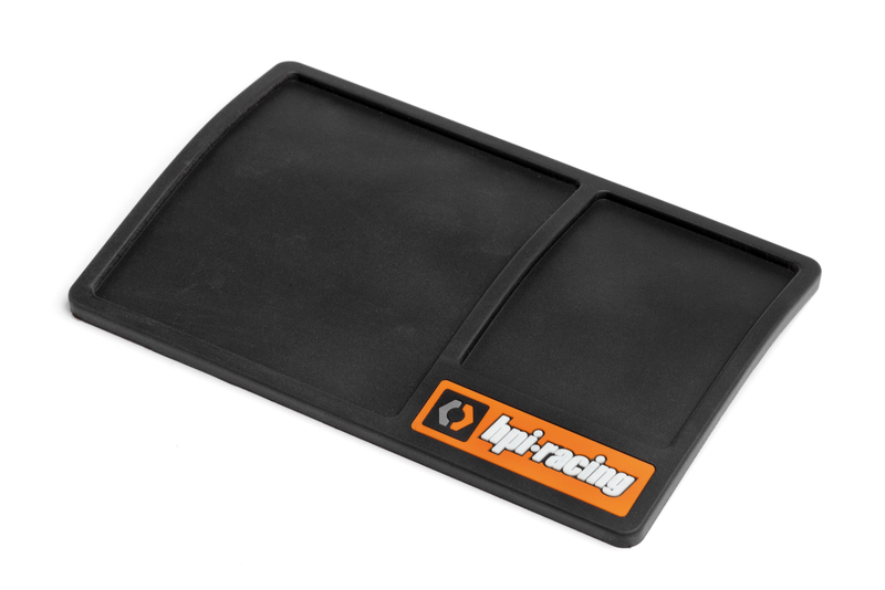 HPI Kleinteile-Matte Schraubermatte Pit Mat 15cm x 10cm (klein/schwarz) 101998