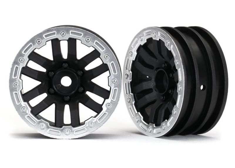 Felgen, TRX-4 1.9 (satin beadlock) (2) 8271X