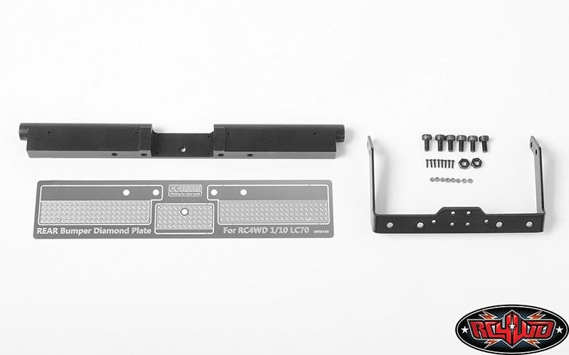 RC4WD Trifecta Rear Bumper for Land Cruiser LC70 Body VVV-C0414