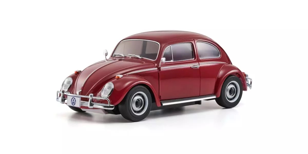 Kyosho Mini-Z MR04 RWD VW Käfer 1300 1966 Ruby Red 32374RR - Abbildung 1