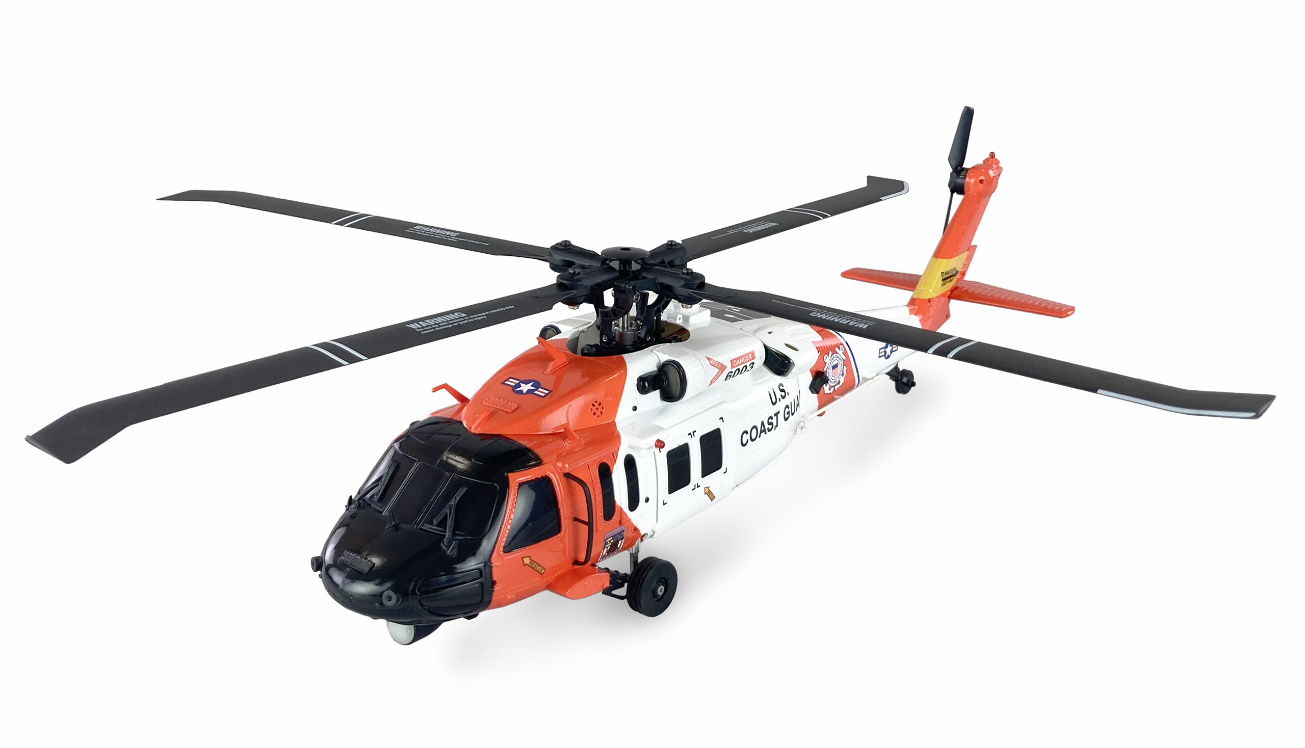 Amewi UH60 Black Hawk Coastguard Helikopter 6G/3D GPS RTF 25337