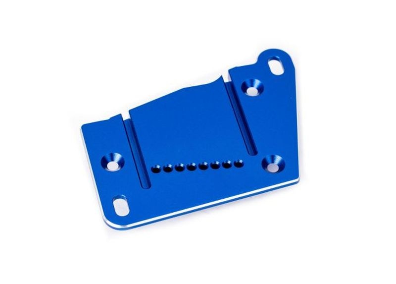 Traxxas Motorplatte Alu blau Maxx Slash 10263-BLUE - Abbildung 1