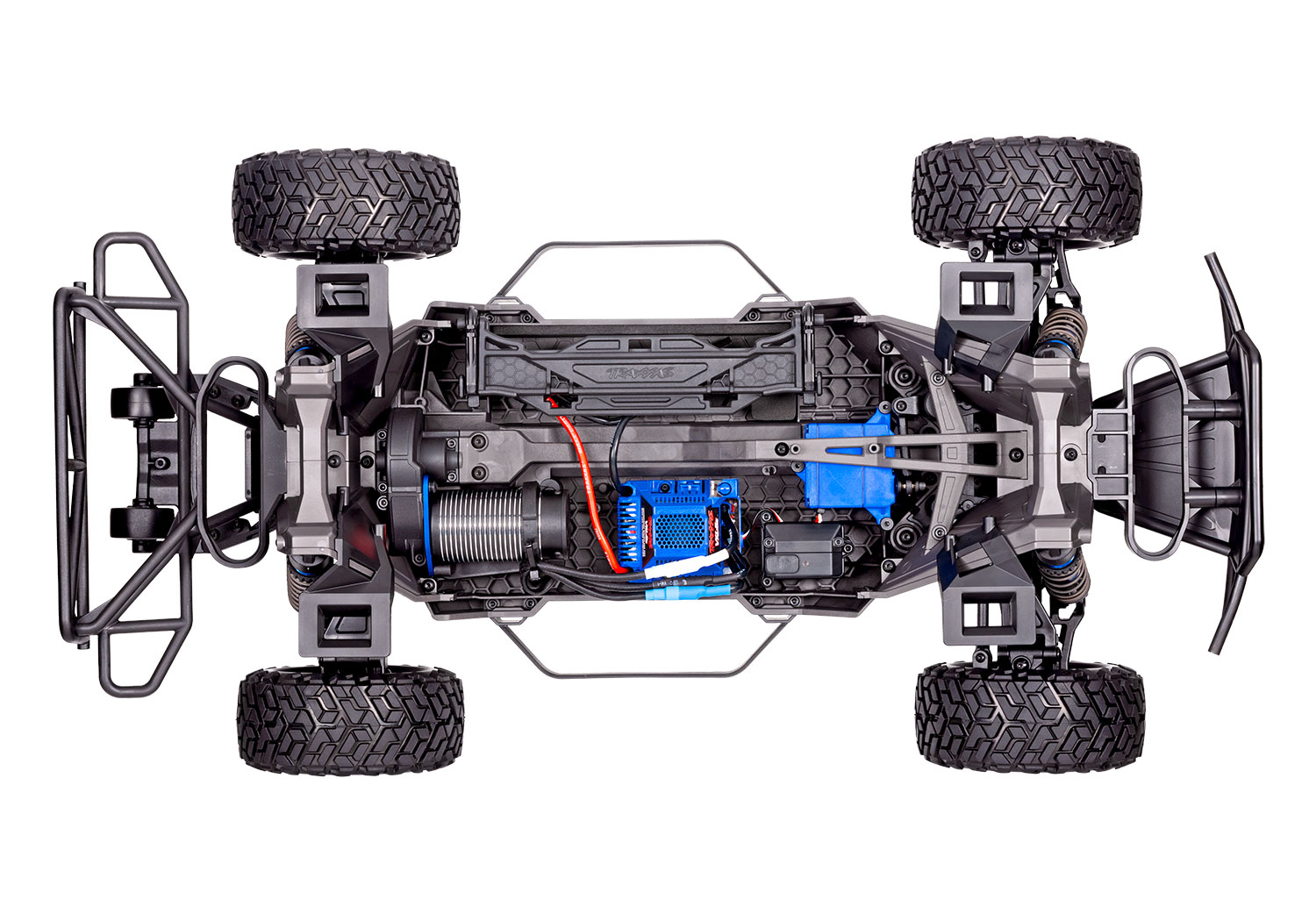 Traxxas MAXX Slash Rot 1/8 Brushless Short Course Truck 4x4 RTR 2.4GHz 102076 - Abbildung 6