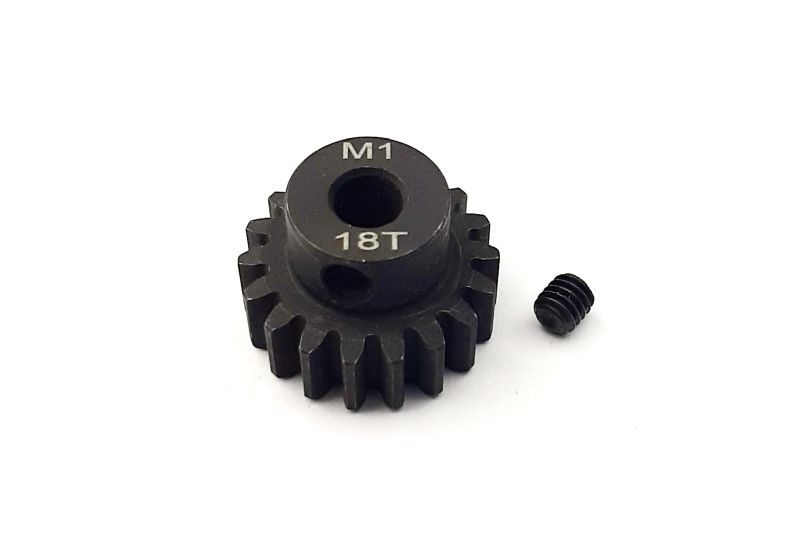 H-SPEED Ritzel 18 Zähne Modul 1, 5mm Stahl HSPX118 - Abbildung 1