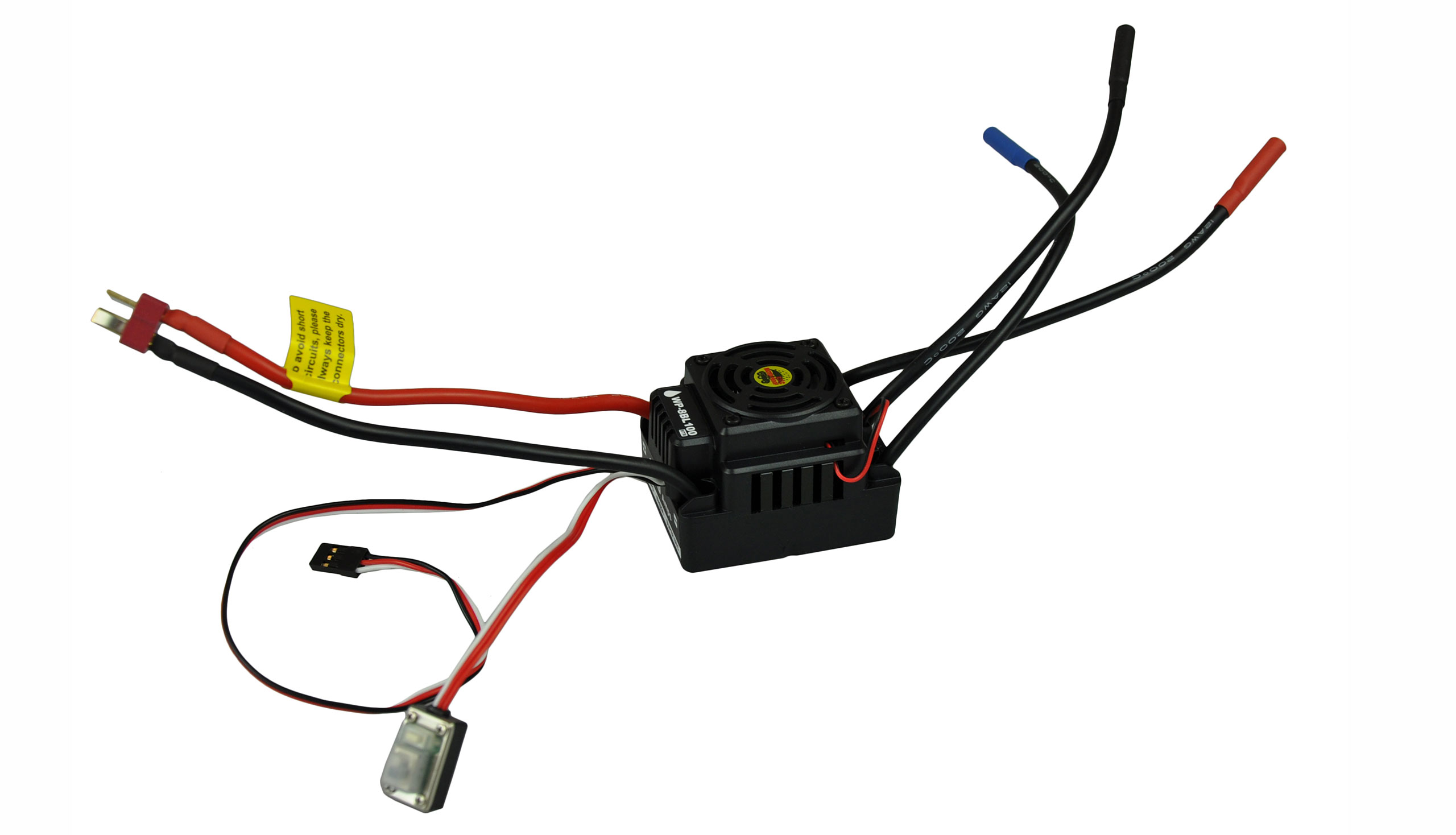 Amewi Hobbywing Brushless ESC 100A zwei Anschlüsse 99047