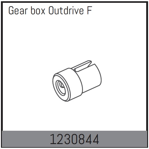 Absima Outdrive für vordere Getriebebox 1230844
