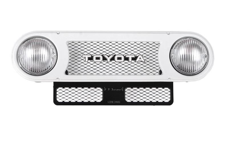 RC4WD Detailed 40 Grill für RC4WD Cruiser Body (White) (VVV-C1492)
